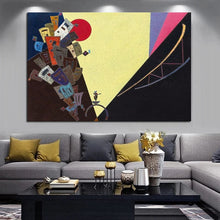 Load image into Gallery viewer, 100% Hand Painted Abstract Oil Paintings Famous Wassily Kandinsky Wall Pictures Canvas Art Christmas Gift Presents Frameless