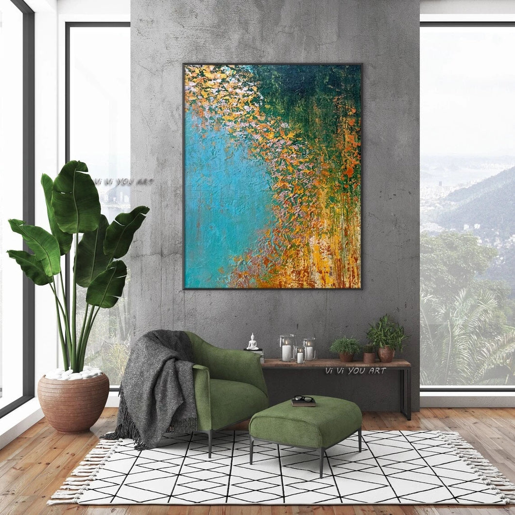 laminas de cuadros pared decorativas horizontales canvas oil paintings –  SallyHomey Life's Beautiful