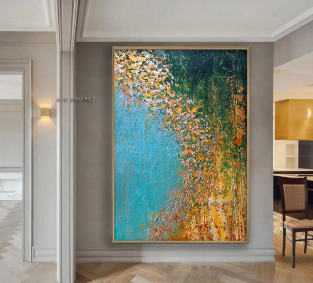 Modern Oil Painting Original Handmade Abstract Painting Extra Large Painting Wall Art Home Office Room Decor As Christmas Gift