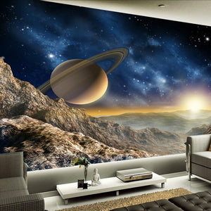 Space Universe  Wall Painting - SallyHomey Life's Beautiful