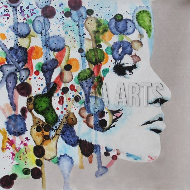 Wholesale High Quality Handmade Artworks Modern Abstract Wall Art