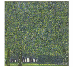 The Park 1910  by Gustav Klimt MoMA Canvas Painting Wall Art Pictures Hand Painted Oil Paintings Reproduction for Living Room