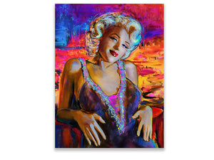 🔥Marilyn Monroe oil painting- Hand Painted. - SallyHomey Life's Beautiful