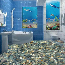 Load image into Gallery viewer, 3D  Bathroom Flooring Painting - SallyHomey Life&#39;s Beautiful