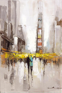 MYT Free Shipping Building Wall Canvas Painting Art Decoration Picture Oil Painting for Home Living Room Wedding Decration