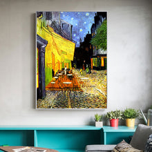 Load image into Gallery viewer, Van Gogh Cafe Terrace At Night Analysis Canvas Printing - SallyHomey Life&#39;s Beautiful