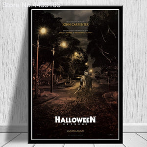 Halloween Wall Art Canvas Painting Posters and Prints - SallyHomey Life's Beautiful