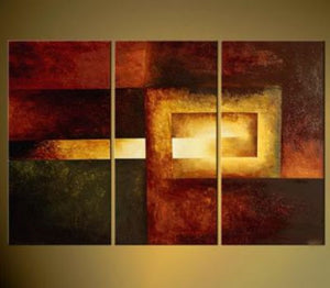3 pcs Hand Painted Wall Decor-Desire-Modern Canvas Art Wall Decor-Abstract Oil Painting Wall Art