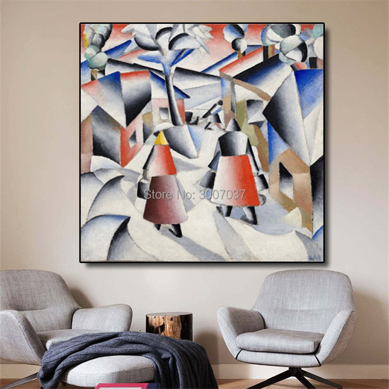 Professional Artist Handmade High Quality Abstract Oil Painting for Living Room Canvas Painting